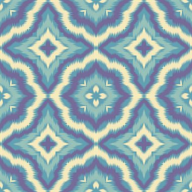 Kusursuz etnik Tekstil deseni geometrik soyut folklor süsü baskı, giysi ve eşarp için kabile etnik illüstrasyon tasarımı