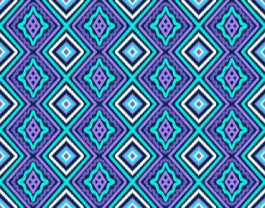 Kusursuz hedef şekli geometrik soyut folklor süslemesi Kabile etnik illüstrasyon geçmişi