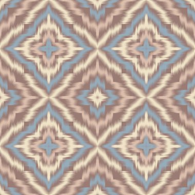 Kusursuz etnik Tekstil deseni geometrik soyut folklor süsü baskı, giysi ve eşarp için kabile etnik illüstrasyon tasarımı