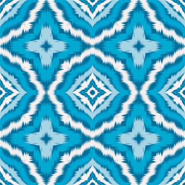 Kusursuz etnik Tekstil deseni geometrik soyut folklor süsü baskı, giysi ve eşarp için kabile etnik illüstrasyon tasarımı