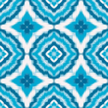 Kusursuz etnik Tekstil deseni geometrik soyut folklor süsü baskı, giysi ve eşarp için kabile etnik illüstrasyon tasarımı