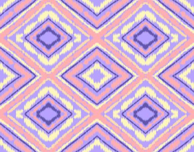 Kusursuz etnik Tekstil deseni geometrik soyut folklor süsü baskı, giysi ve eşarp için kabile etnik illüstrasyon tasarımı