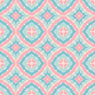 Kusursuz etnik Tekstil deseni geometrik soyut folklor süsü baskı, giysi ve eşarp için kabile etnik illüstrasyon tasarımı