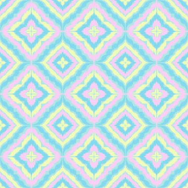 Kusursuz etnik Tekstil deseni geometrik soyut folklor süsü baskı, giysi ve eşarp için kabile etnik illüstrasyon tasarımı