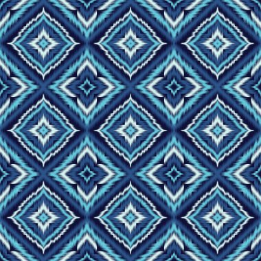 Kusursuz etnik Tekstil deseni geometrik soyut folklor süsü baskı, giysi ve eşarp için kabile etnik illüstrasyon tasarımı