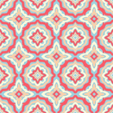 Kusursuz etnik Tekstil deseni geometrik soyut folklor süsü baskı, giysi ve eşarp için kabile etnik illüstrasyon tasarımı