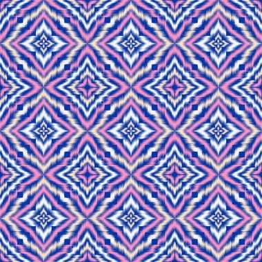 Kusursuz etnik Tekstil deseni geometrik soyut folklor süsü baskı, giysi ve eşarp için kabile etnik illüstrasyon tasarımı