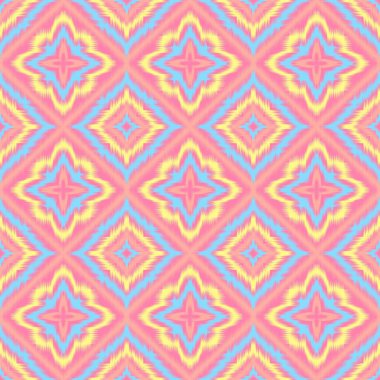 Kusursuz etnik Tekstil deseni geometrik soyut folklor süsü baskı, giysi ve eşarp için kabile etnik illüstrasyon tasarımı