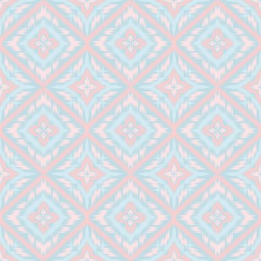 Kusursuz etnik Tekstil deseni geometrik soyut folklor süsü baskı, giysi ve eşarp için kabile etnik illüstrasyon tasarımı