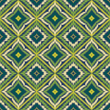 Kusursuz etnik Tekstil deseni geometrik soyut folklor süsü baskı, giysi ve eşarp için kabile etnik illüstrasyon tasarımı