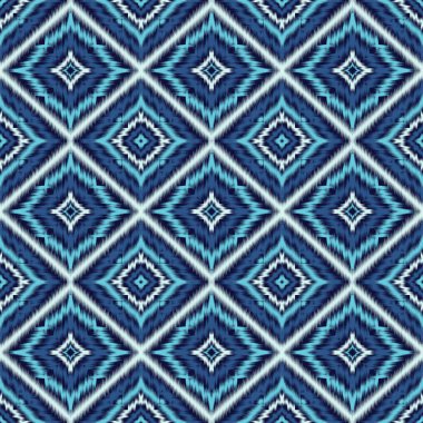 Kusursuz etnik Tekstil deseni geometrik soyut folklor süsü baskı, giysi ve eşarp için kabile etnik illüstrasyon tasarımı