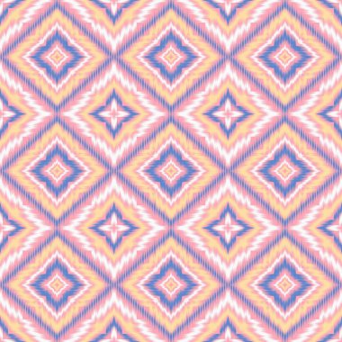 Kusursuz etnik Tekstil deseni geometrik soyut folklor süsü baskı, giysi ve eşarp için kabile etnik illüstrasyon tasarımı