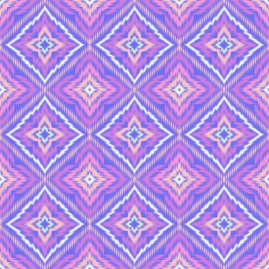 Kusursuz etnik Tekstil deseni geometrik soyut folklor süsü baskı, giysi ve eşarp için kabile etnik illüstrasyon tasarımı