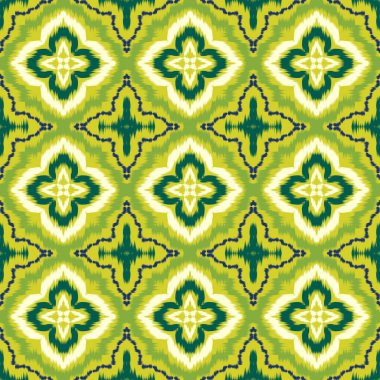 Kusursuz etnik Tekstil deseni geometrik soyut folklor süsü baskı, giysi ve eşarp için kabile etnik illüstrasyon tasarımı