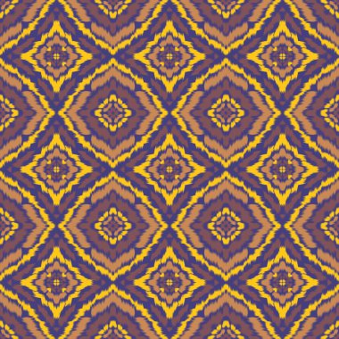 Kusursuz etnik Tekstil deseni geometrik soyut folklor süsü baskı, giysi ve eşarp için kabile etnik illüstrasyon tasarımı