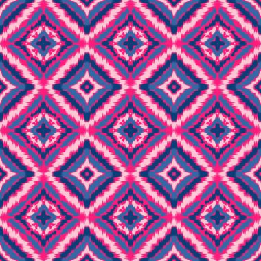 Kusursuz etnik Tekstil deseni geometrik soyut folklor süsü baskı, giysi ve eşarp için kabile etnik illüstrasyon tasarımı