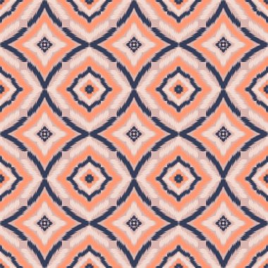 Kusursuz etnik Tekstil deseni geometrik soyut folklor süsü baskı, giysi ve eşarp için kabile etnik illüstrasyon tasarımı