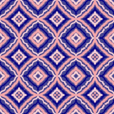 Kusursuz etnik Tekstil deseni geometrik soyut folklor süsü baskı, giysi ve eşarp için kabile etnik illüstrasyon tasarımı