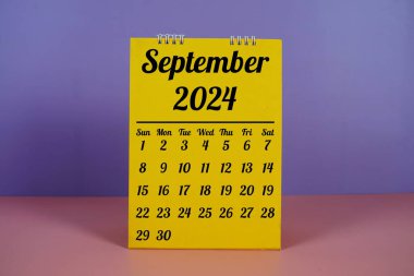 Eylül 2024 yıllık planlama ve yönetim takvimi