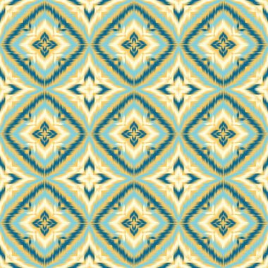 Kusursuz etnik Tekstil deseni geometrik soyut folklor süsü baskı, giysi ve eşarp için kabile etnik illüstrasyon tasarımı