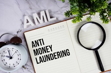 AML - Not defterinde Kara Para Aklamayla Mücadele kısaltması, iş kavramı geçmişi