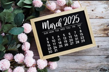 Mart 2025 Aylık planlama ve yönetim takvimi