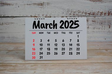 Mart 2025 Aylık planlama ve yönetim takvimi