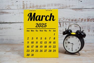 Mart 2025 Aylık planlama ve yönetim takvimi