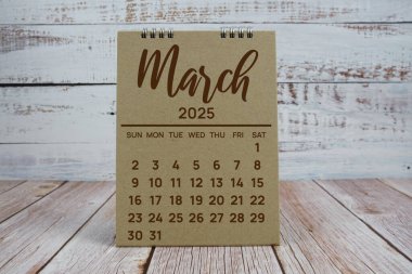 Mart 2025 Aylık planlama ve yönetim takvimi