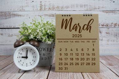 Mart 2025 Aylık planlama ve yönetim takvimi