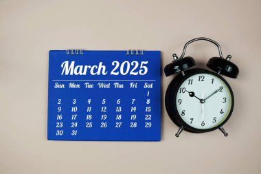 Mart 2025 Aylık planlama ve yönetim takvimi