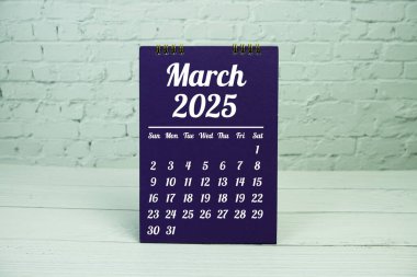 Mart 2025 Aylık planlama ve yönetim takvimi