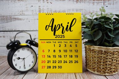 Nisan 2025 yıllık planlama ve yönetim takvimi