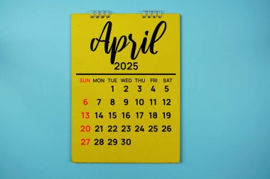 Nisan 2025 yıllık planlama ve yönetim takvimi