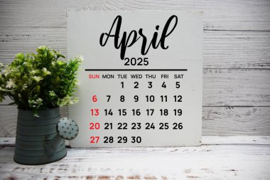 Nisan 2025 yıllık planlama ve yönetim takvimi