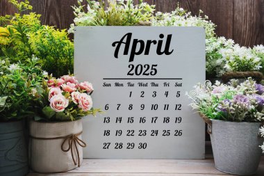 Nisan 2025 yıllık planlama ve yönetim takvimi