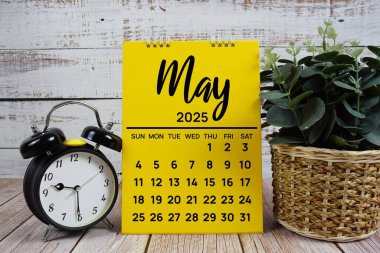 Mayıs 2025 yıllık planlama ve yönetim takvimi
