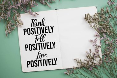 Olumlu düşün, Pozitif düşün, Canlı Olumlu Mesaj Motivasyon ve ilham alıntısı