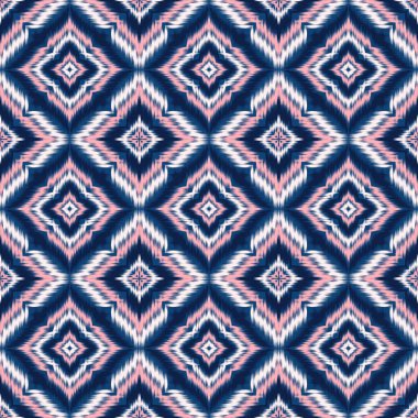 Kusursuz etnik Tekstil deseni geometrik soyut folklor süsü baskı, giysi ve eşarp için kabile etnik illüstrasyon tasarımı