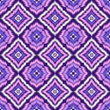 Kusursuz etnik Tekstil deseni geometrik soyut folklor süsü baskı, giysi ve eşarp için kabile etnik illüstrasyon tasarımı