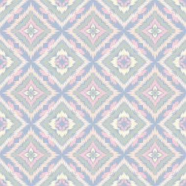 Kusursuz etnik Tekstil deseni geometrik soyut folklor süsü baskı, giysi ve eşarp için kabile etnik illüstrasyon tasarımı