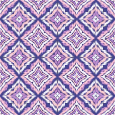 Kusursuz etnik Tekstil deseni geometrik soyut folklor süsü baskı, giysi ve eşarp için kabile etnik illüstrasyon tasarımı