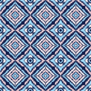 Kusursuz etnik Tekstil deseni geometrik soyut folklor süsü baskı, giysi ve eşarp için kabile etnik illüstrasyon tasarımı