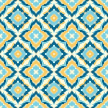 Kusursuz etnik Tekstil deseni geometrik soyut folklor süsü baskı, giysi ve eşarp için kabile etnik illüstrasyon tasarımı