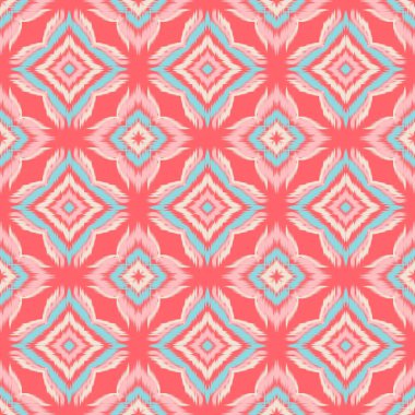 Kusursuz etnik Tekstil deseni geometrik soyut folklor süsü baskı, giysi ve eşarp için kabile etnik illüstrasyon tasarımı