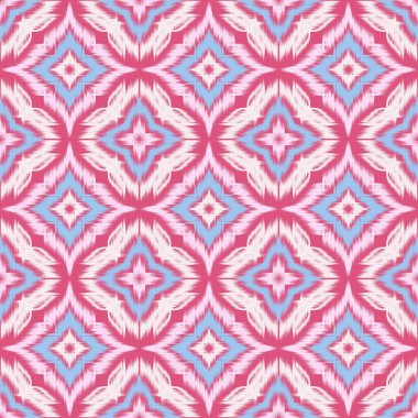 Kusursuz etnik Tekstil deseni geometrik soyut folklor süsü baskı, giysi ve eşarp için kabile etnik illüstrasyon tasarımı