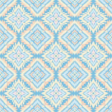 Kusursuz etnik Tekstil deseni geometrik soyut folklor süsü baskı, giysi ve eşarp için kabile etnik illüstrasyon tasarımı