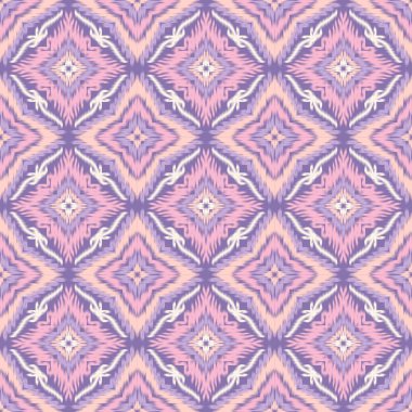 Kusursuz etnik Tekstil deseni geometrik soyut folklor süsü baskı, giysi ve eşarp için kabile etnik illüstrasyon tasarımı