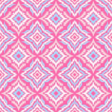 Kusursuz etnik Tekstil deseni geometrik soyut folklor süsü baskı, giysi ve eşarp için kabile etnik illüstrasyon tasarımı