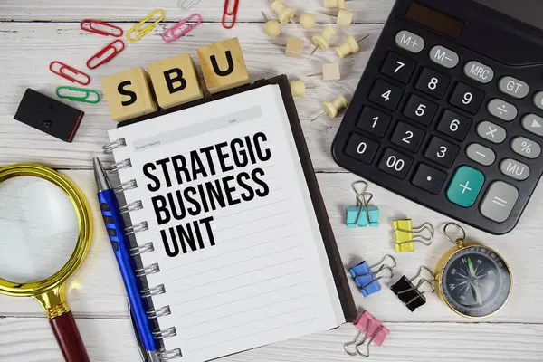 SBU - Not defterinde Stratejik İş Birimi kısaltması, iş ve mali konsept geçmişi